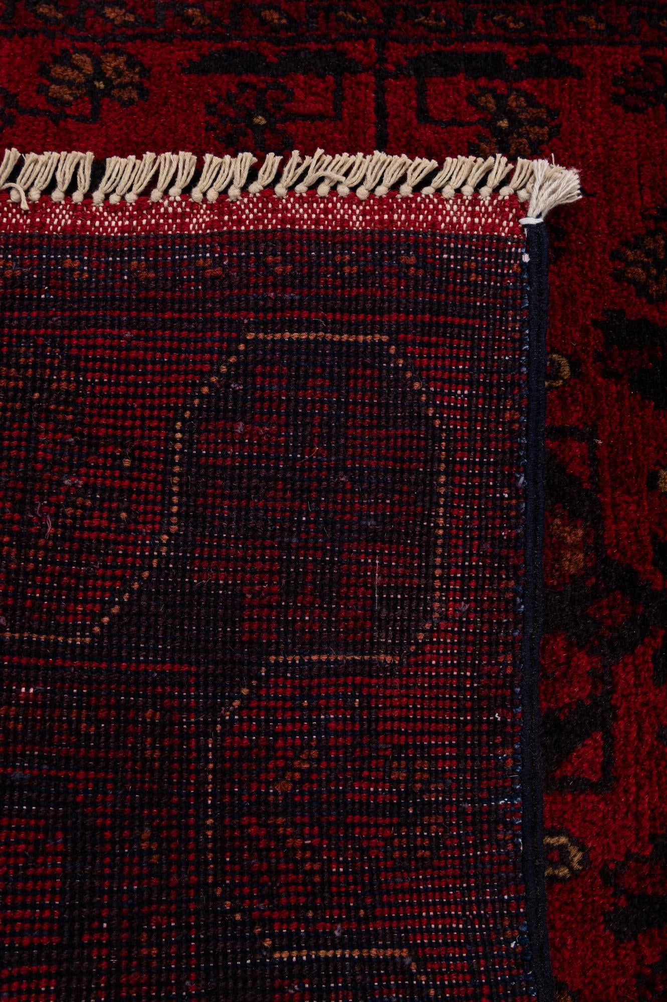 2' 7 x 9' 6 Hand Knotted Khal Mohammadi Wool Runner Rug