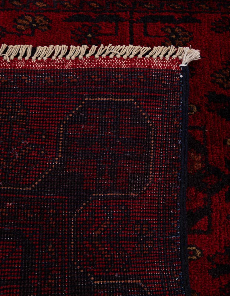 Detail image of 2' 7 x 9' 6  Hand Knotted Khal Mohammadi Wool Runner Rug