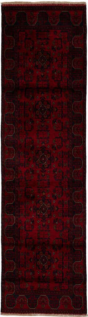 2' 7 x 9' 6 Hand Knotted Khal Mohammadi Wool Runner Rug