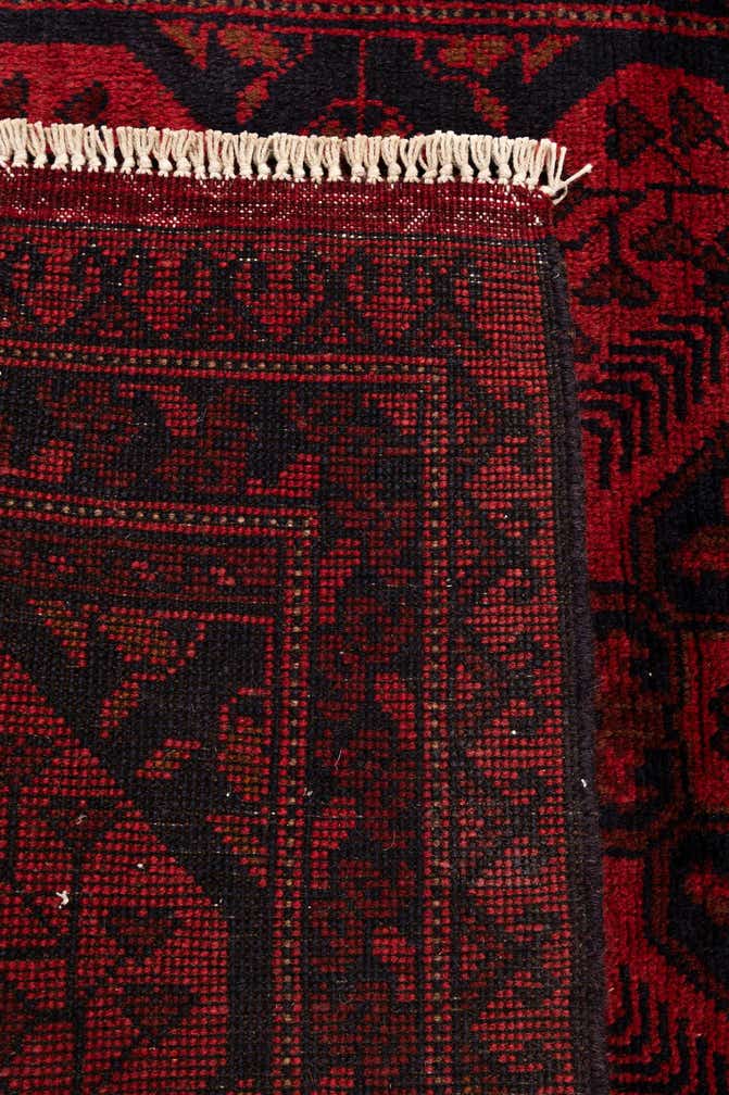 2' 8 x 9' 7 Hand Knotted Khal Mohammadi Wool Runner Rug