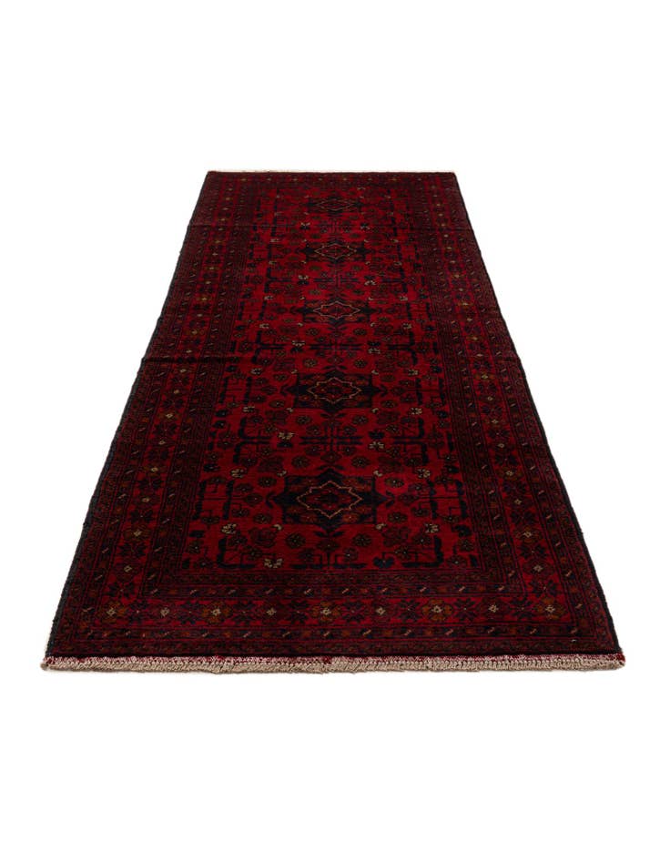 Detail image of 2' 9 x 9' 7 Hand Knotted Khal Mohammadi Wool Runner Rug