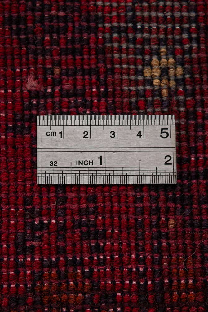 2' 9 x 9' 7 Hand Knotted Khal Mohammadi Wool Runner Rug