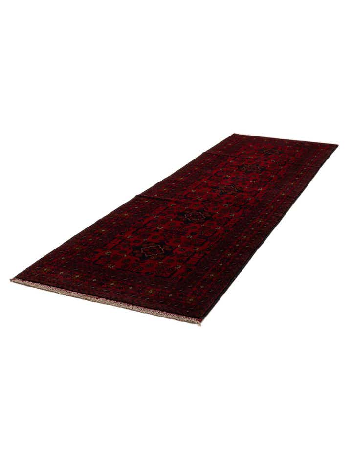 2' 9 x 9' 7 Hand Knotted Khal Mohammadi Wool Runner Rug