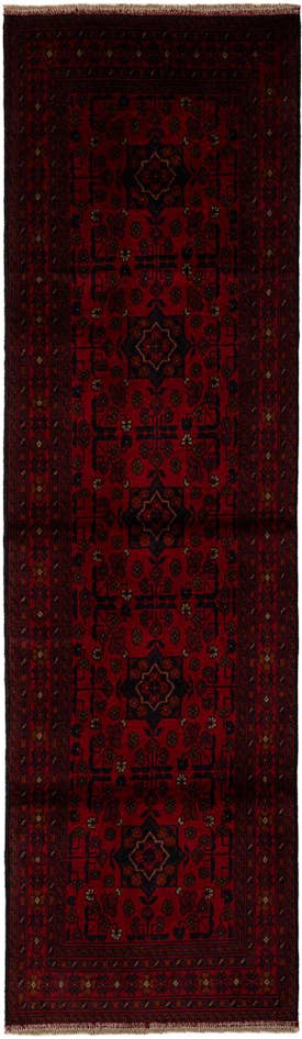 Detail image of 2' 9 x 9' 7 Hand Knotted Khal Mohammadi Wool Runner Rug
