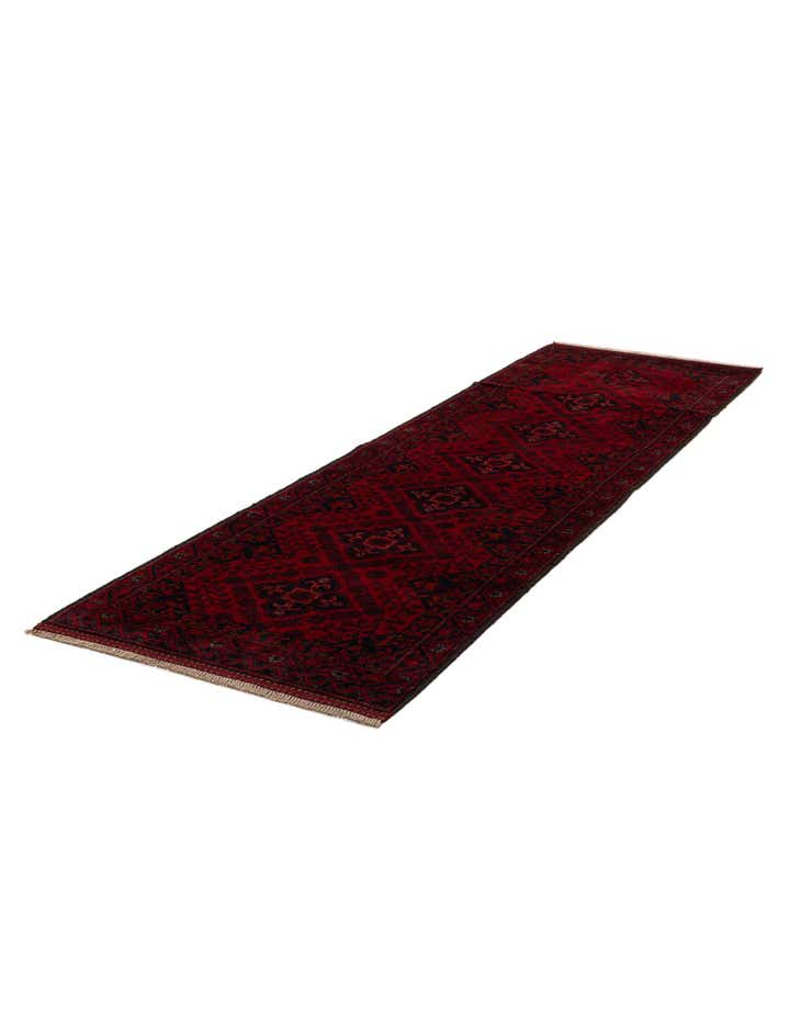 2' 8 x 9' 6 Hand Knotted Khal Mohammadi Wool Runner Rug
