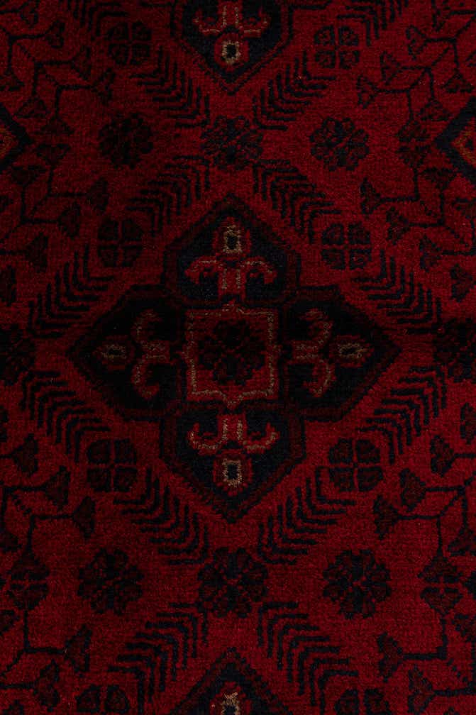 2' 8 x 9' 6 Hand Knotted Khal Mohammadi Wool Runner Rug