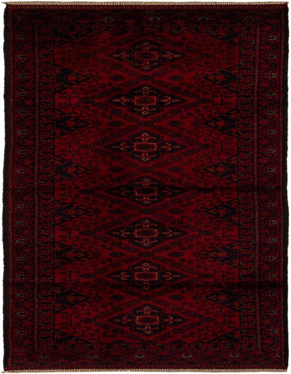 Detail image of 2' 8 x 9' 6 Hand Knotted Khal Mohammadi Wool Runner Rug