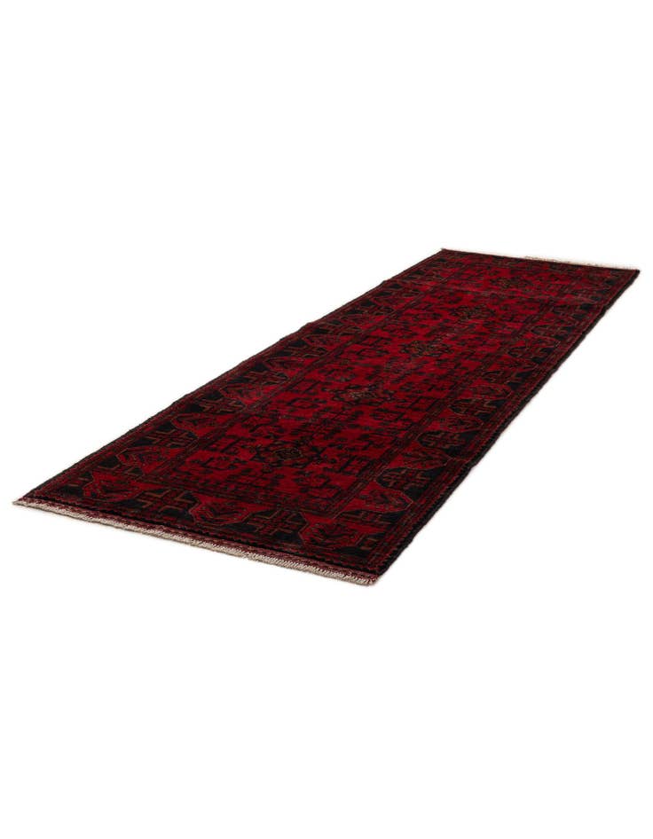 Detail image of 2' 10 x 9' 7 Hand Knotted Khal Mohammadi Wool Runner Rug