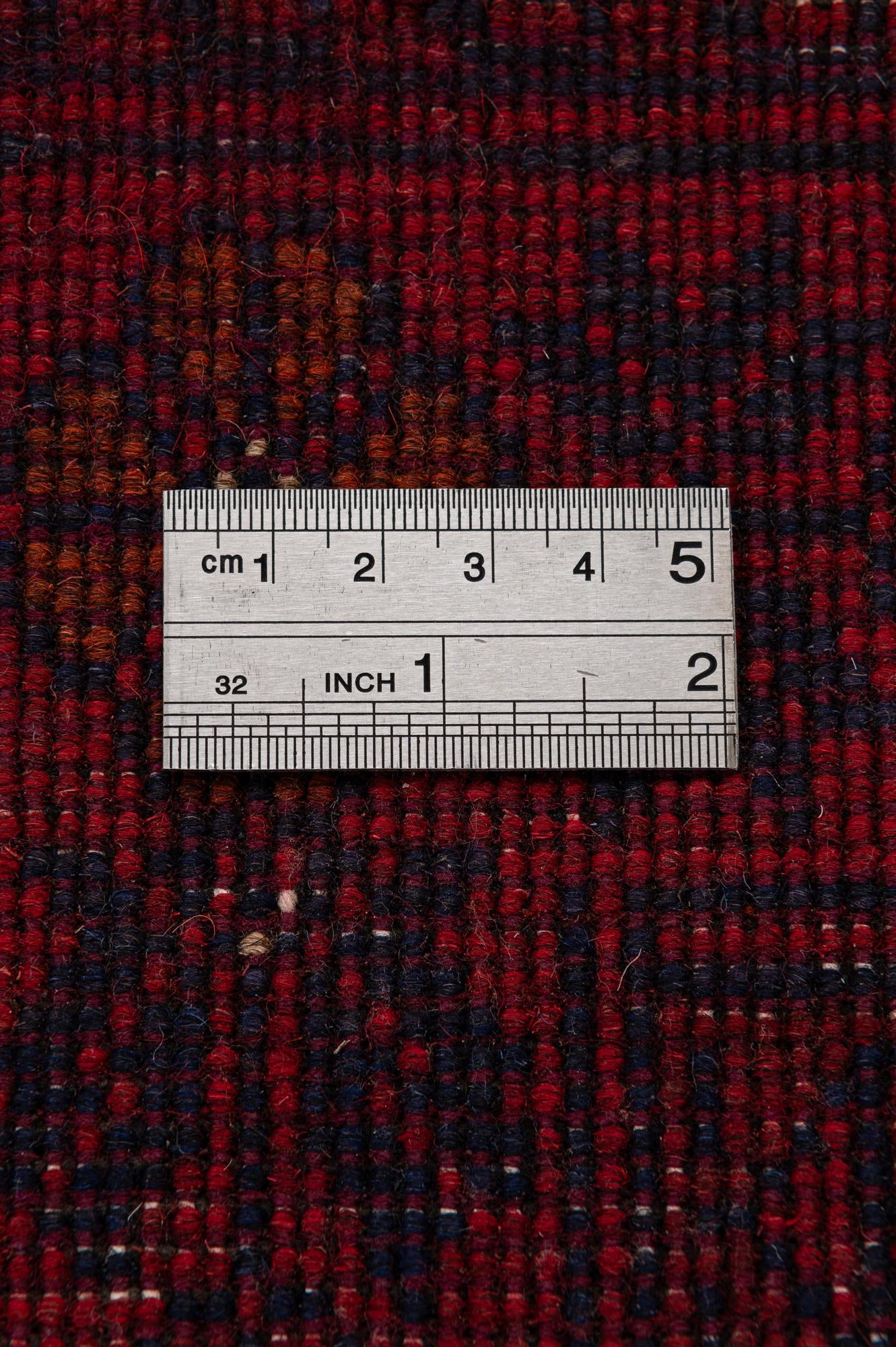 2' 9 x 9' 7 Hand Knotted Khal Mohammadi Wool Runner Rug