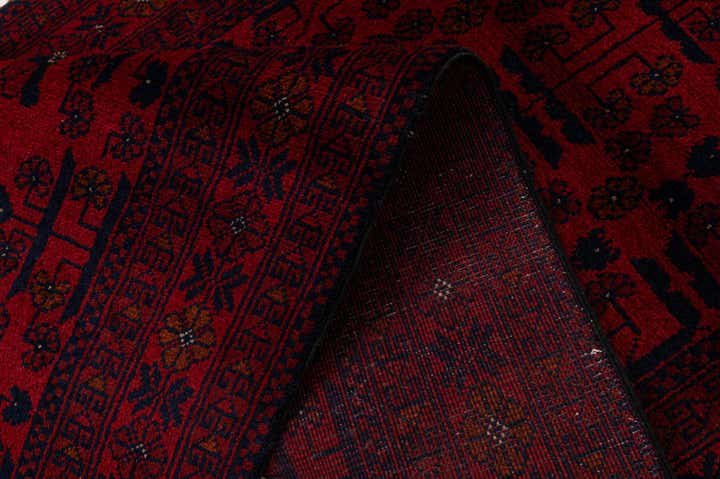 2' 9 x 9' 7 Hand Knotted Khal Mohammadi Wool Runner Rug