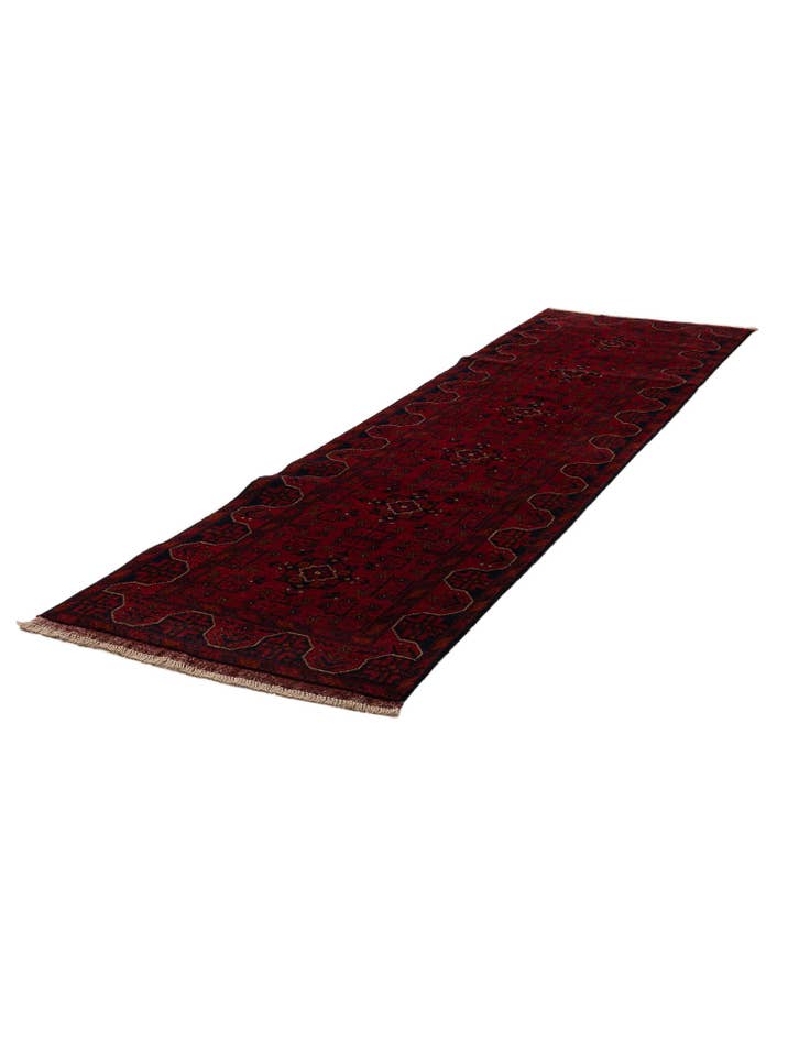 Detail image of 2' 7 x 9' 8 Hand Knotted Khal Mohammadi Wool Runner Rug