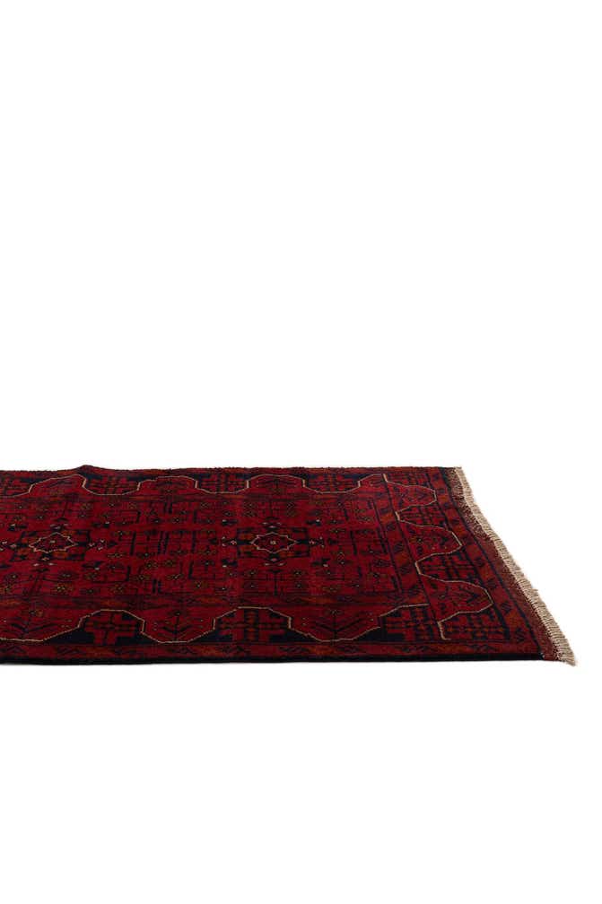 2' 7 x 9' 8 Hand Knotted Khal Mohammadi Wool Runner Rug