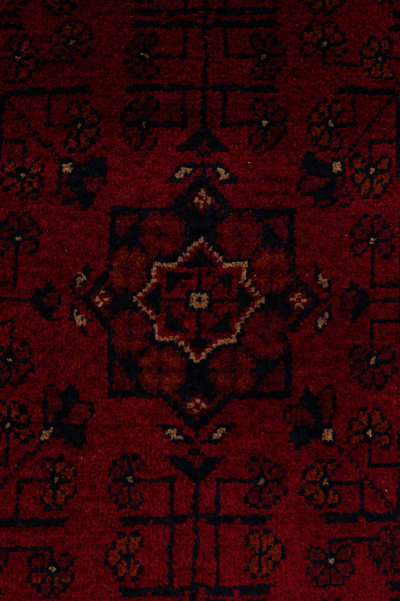 2' 7 x 9' 8 Hand Knotted Khal Mohammadi Wool Runner Rug