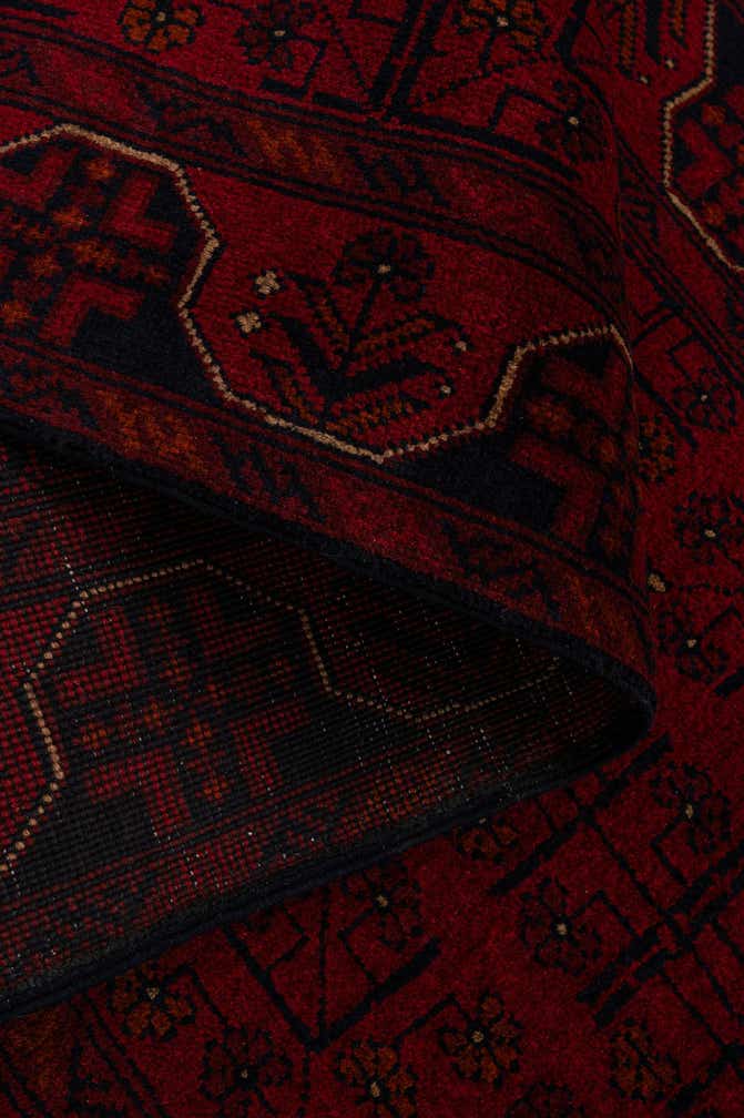 2' 7 x 9' 8 Hand Knotted Khal Mohammadi Wool Runner Rug