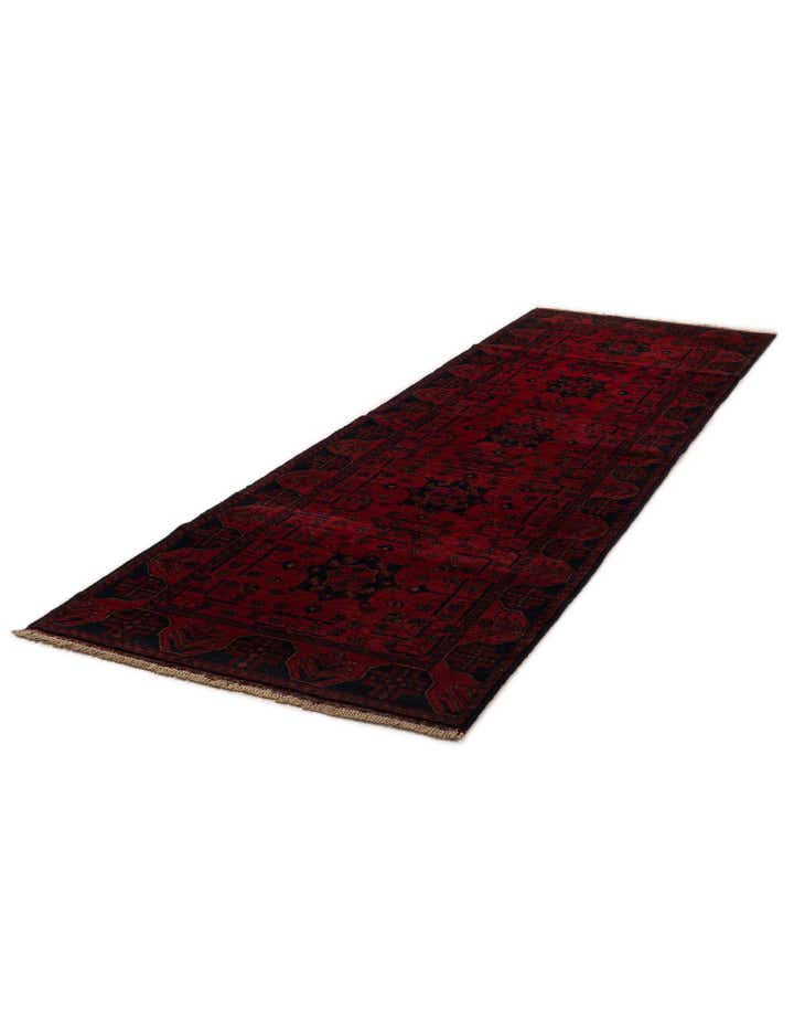 2' 10 x 9' 5 Hand Knotted Khal Mohammadi Wool Runner Rug