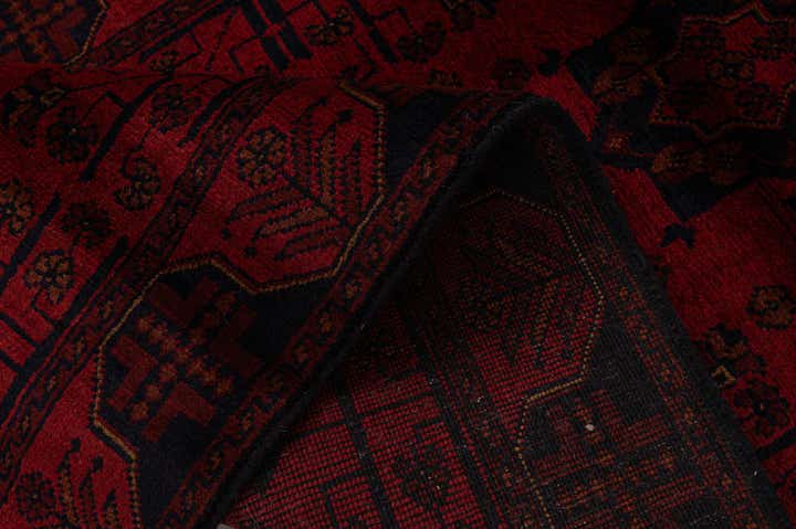 2' 10 x 9' 5 Hand Knotted Khal Mohammadi Wool Runner Rug