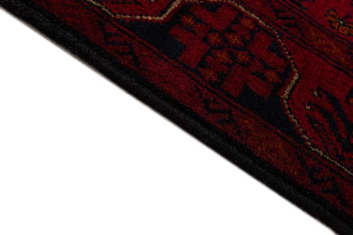 2' 8 x 9' 8 Hand Knotted Khal Mohammadi Wool Runner Rug