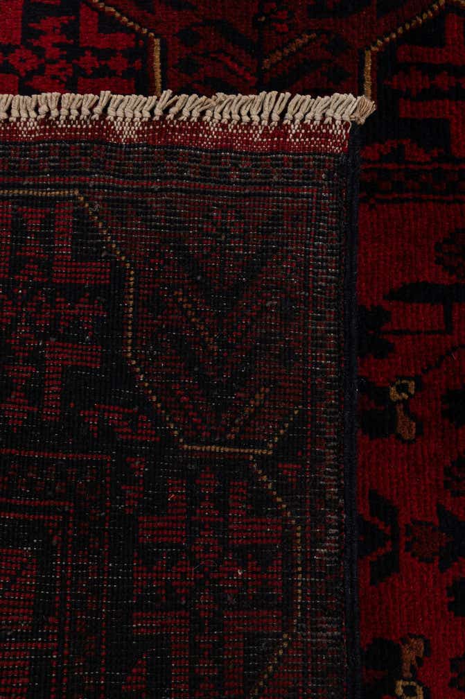 2' 8 x 9' 10 Hand Knotted Khal Mohammadi Wool Runner Rug
