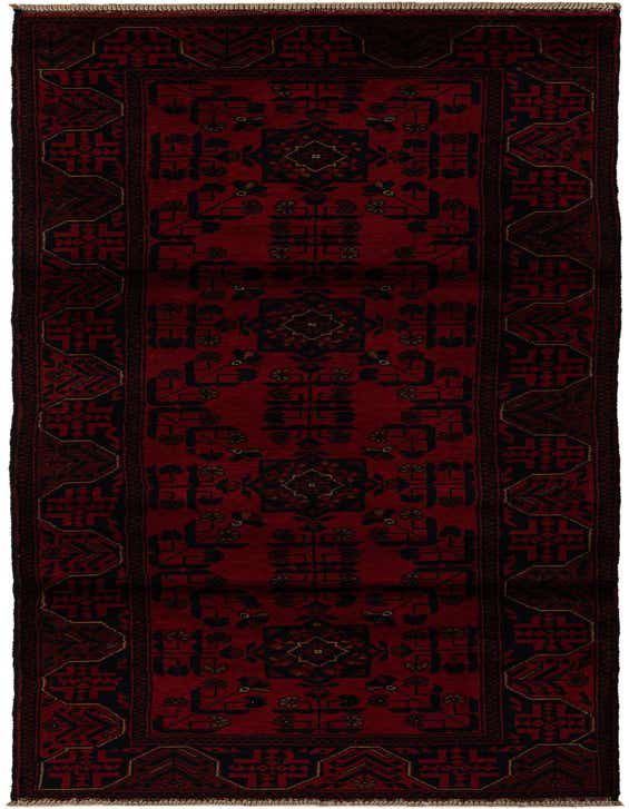 Primary image 2' 8 x 9' 10  Hand Knotted Khal Mohammadi Wool Runner Rug