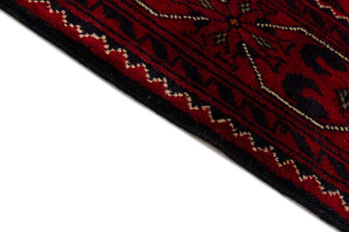 2' 9 x 12' 4 Hand Knotted Khal Mohammadi Wool Runner Rug