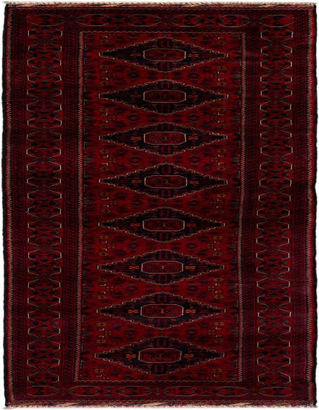 Detail image of 2' 9 x 12' 4 Hand Knotted Khal Mohammadi Wool Runner Rug