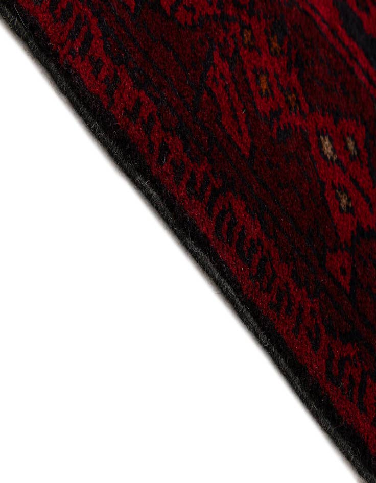 Detail image of 2' 10 x 5' 11  Hand Knotted Khal Mohammadi Wool Runner Rug