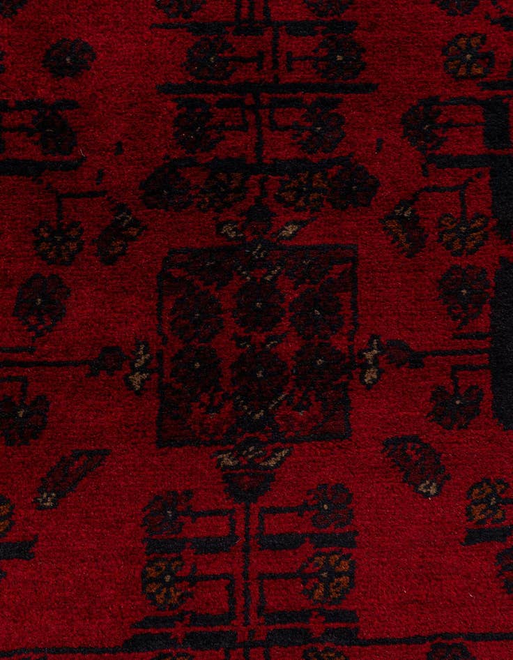 Detail image of 2' 10 x 5' 11  Hand Knotted Khal Mohammadi Wool Runner Rug