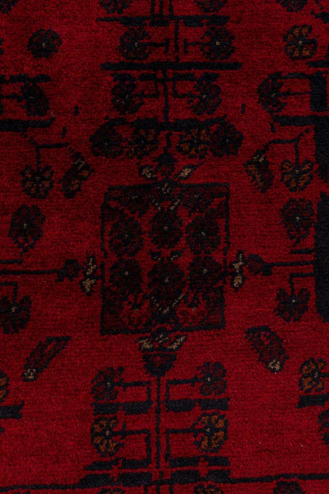 2' 10 x 5' 11 Hand Knotted Khal Mohammadi Wool Runner Rug