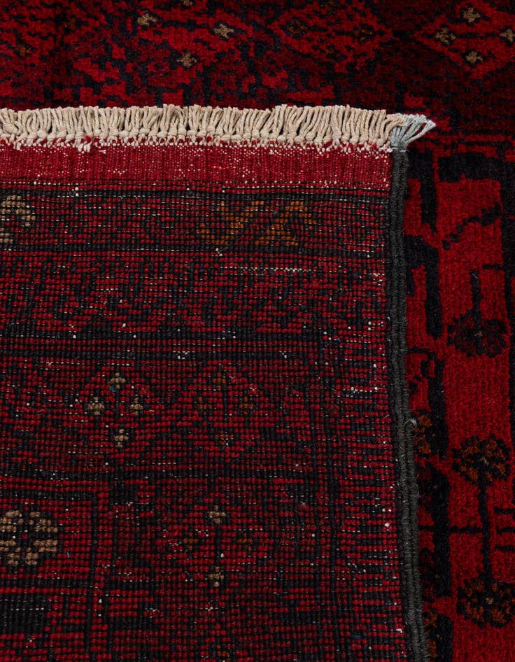 Detail image of 2' 10 x 5' 11  Hand Knotted Khal Mohammadi Wool Runner Rug