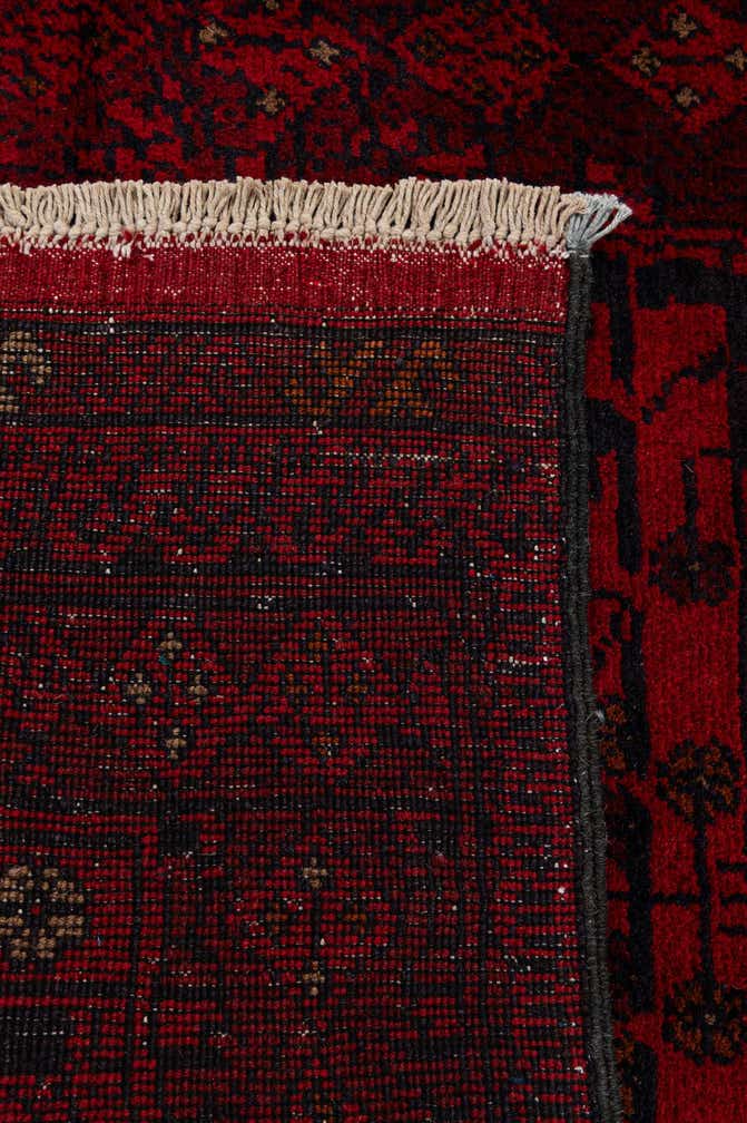 2' 10 x 5' 11 Hand Knotted Khal Mohammadi Wool Runner Rug