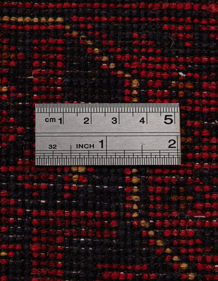 Detail image of 2' 10 x 6' 4  Hand Knotted Khal Mohammadi Wool Runner Rug