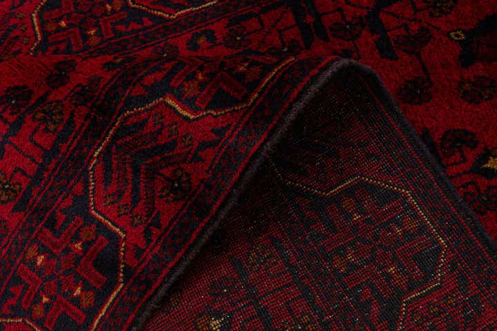 2' 10 x 6' 4 Hand Knotted Khal Mohammadi Wool Runner Rug