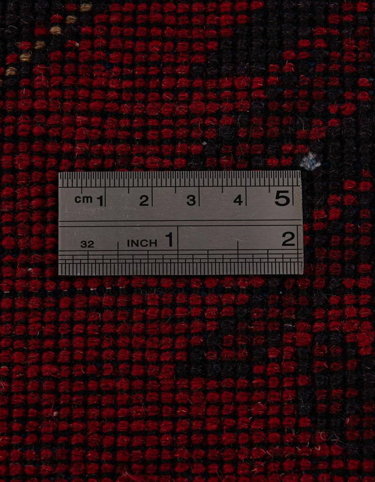 Detail image of 2' 10 x 6' 3  Hand Knotted Khal Mohammadi Wool Runner Rug