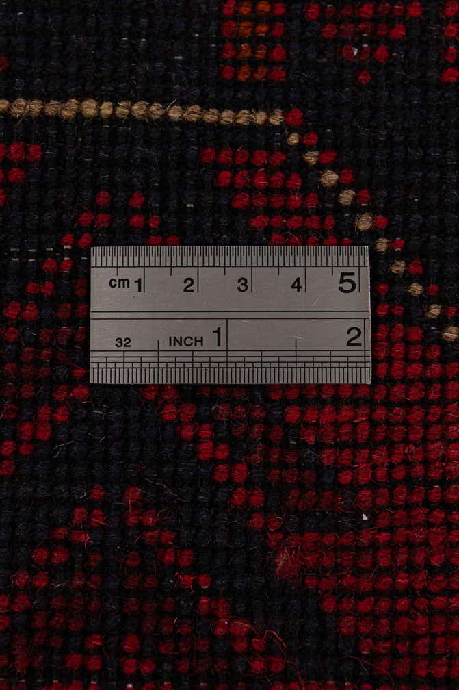 2' 8 x 6' 5 Hand Knotted Khal Mohammadi Wool Runner Rug
