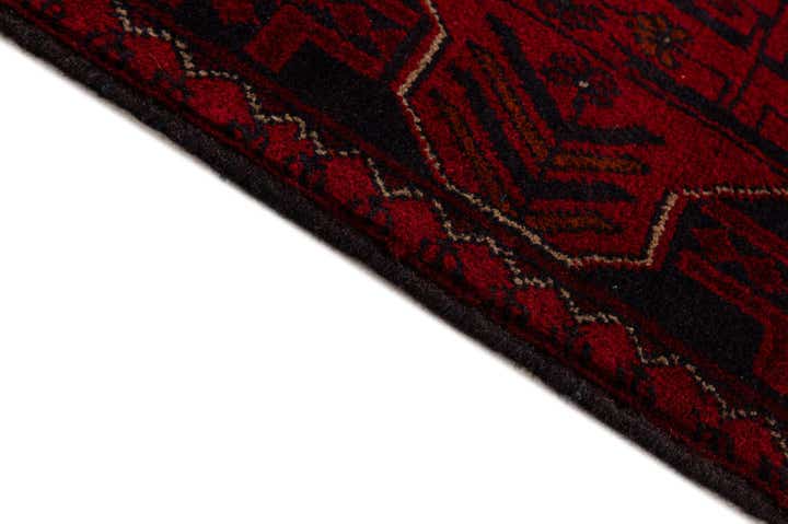 2' 10 x 6' 5 Hand Knotted Khal Mohammadi Wool Runner Rug