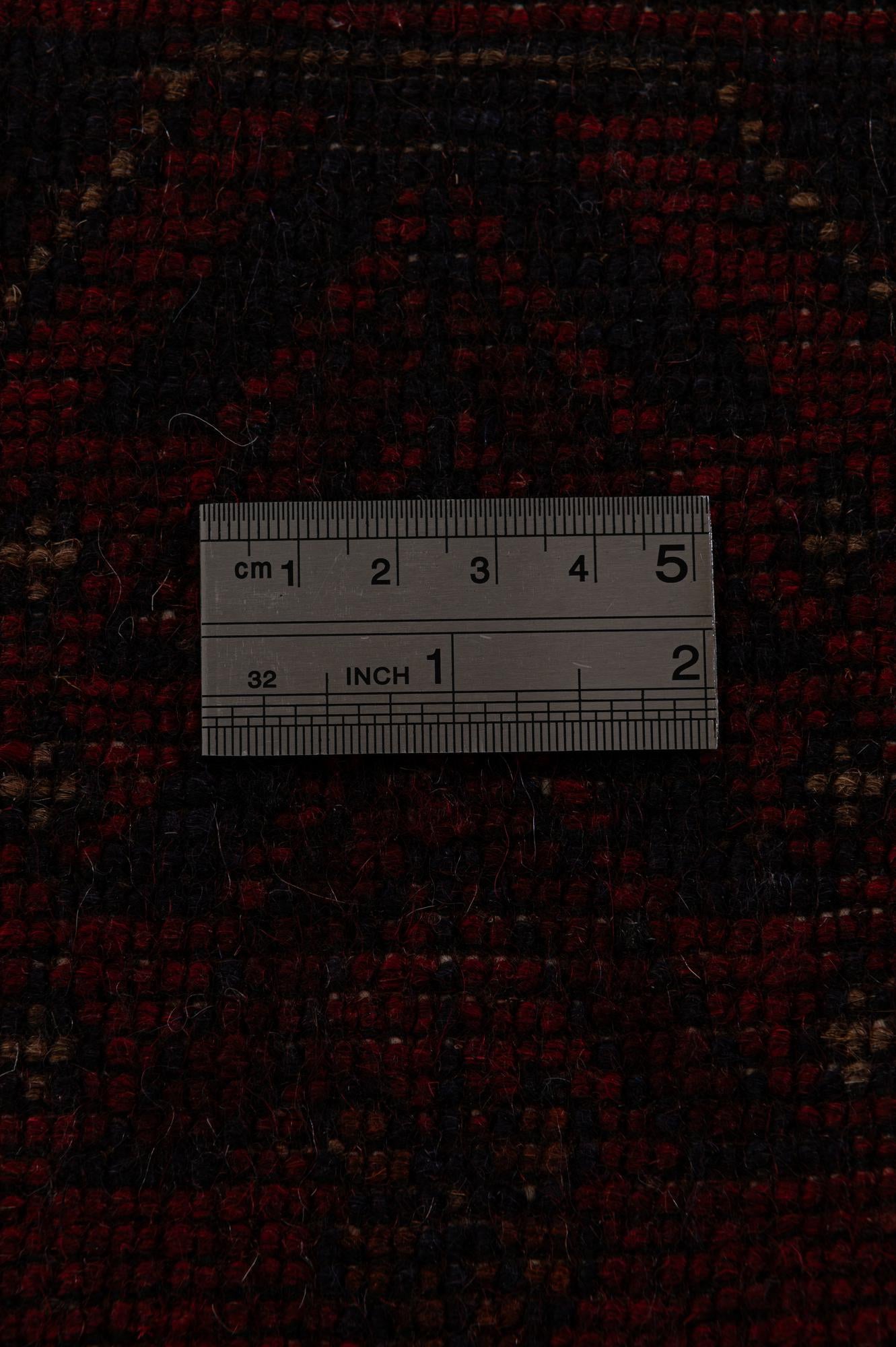 2' 10 x 6' 2 Hand Knotted Khal Mohammadi Wool Runner Rug