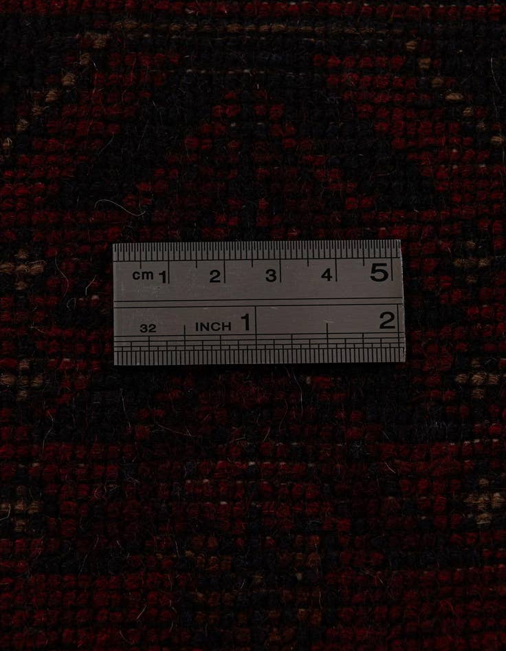 Detail image of 2' 10 x 6' 2  Hand Knotted Khal Mohammadi Wool Runner Rug