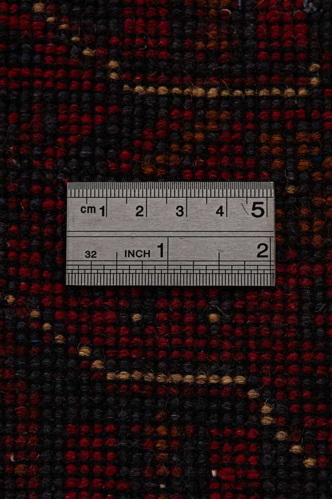 2' 11 x 9' 6 Hand Knotted Khal Mohammadi Wool Runner Rug