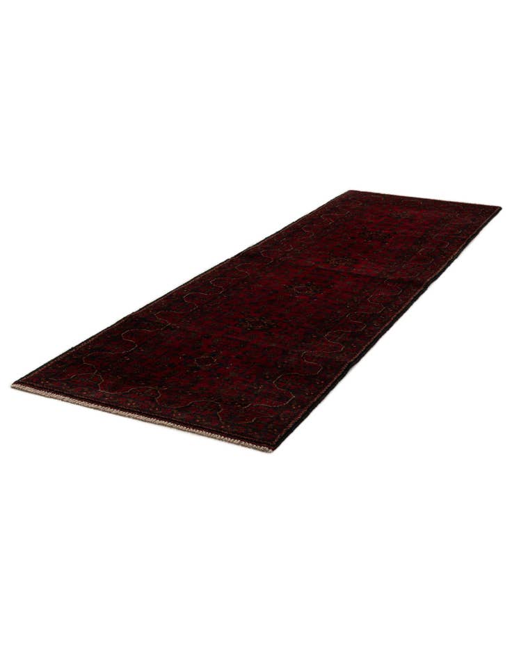 Detail image of 2' 11 x 9' 6  Hand Knotted Khal Mohammadi Wool Runner Rug