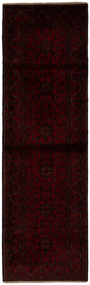 Detail image of 2' 11 x 9' 6 Hand Knotted Khal Mohammadi Wool Runner Rug