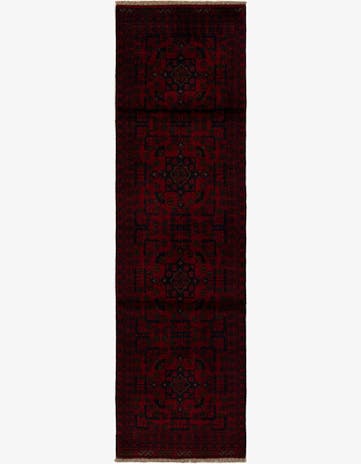 2' 7 x 9' 3 Hand Knotted Khal Mohammadi Wool Runner Rug