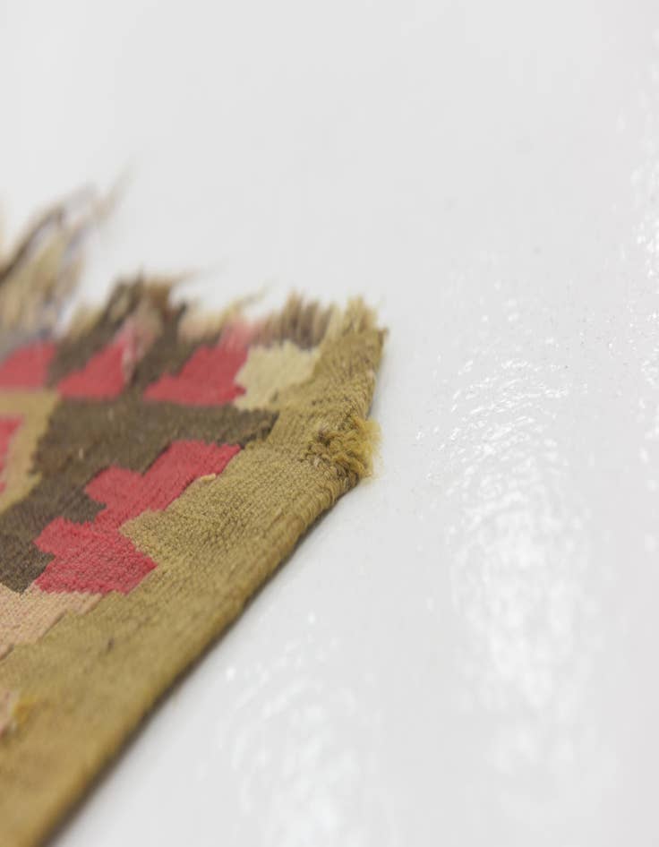 Detail image of 5' 4 x 11' 2  Hand Woven Kilim Fars Wool Runner Rug