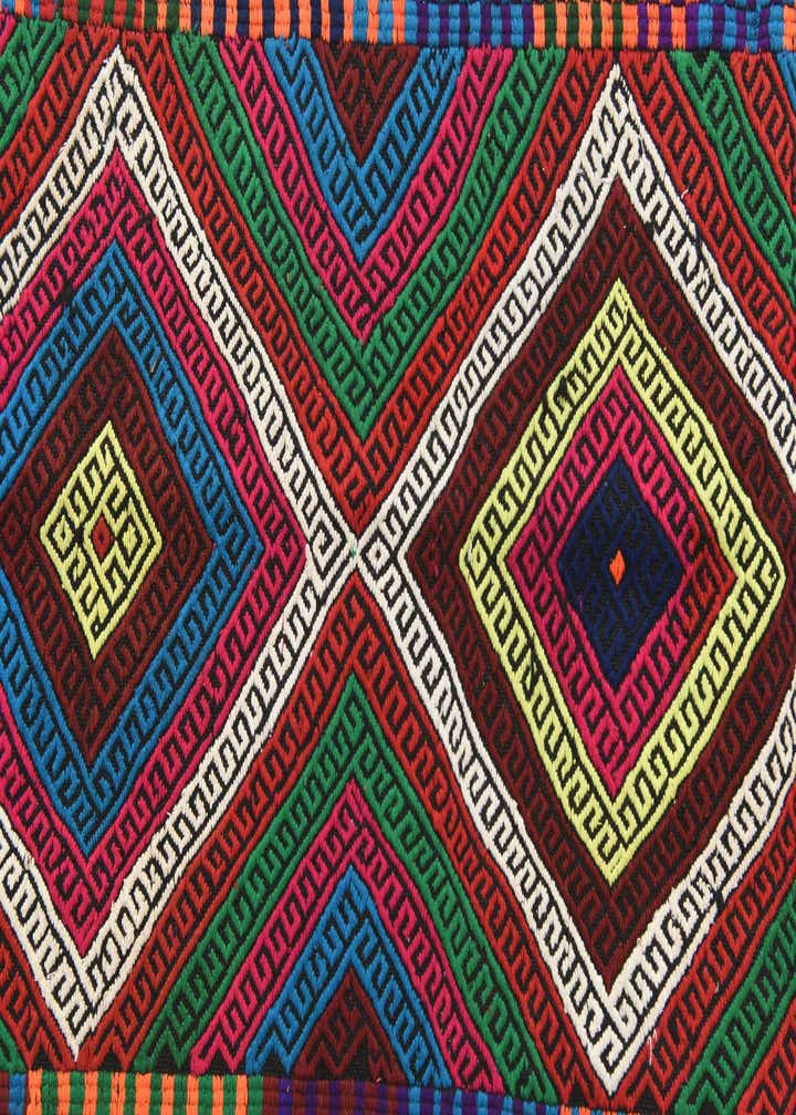 2' 3 x 8' 6 Hand Knotted Kilim Fars Persian Wool Runner Rug