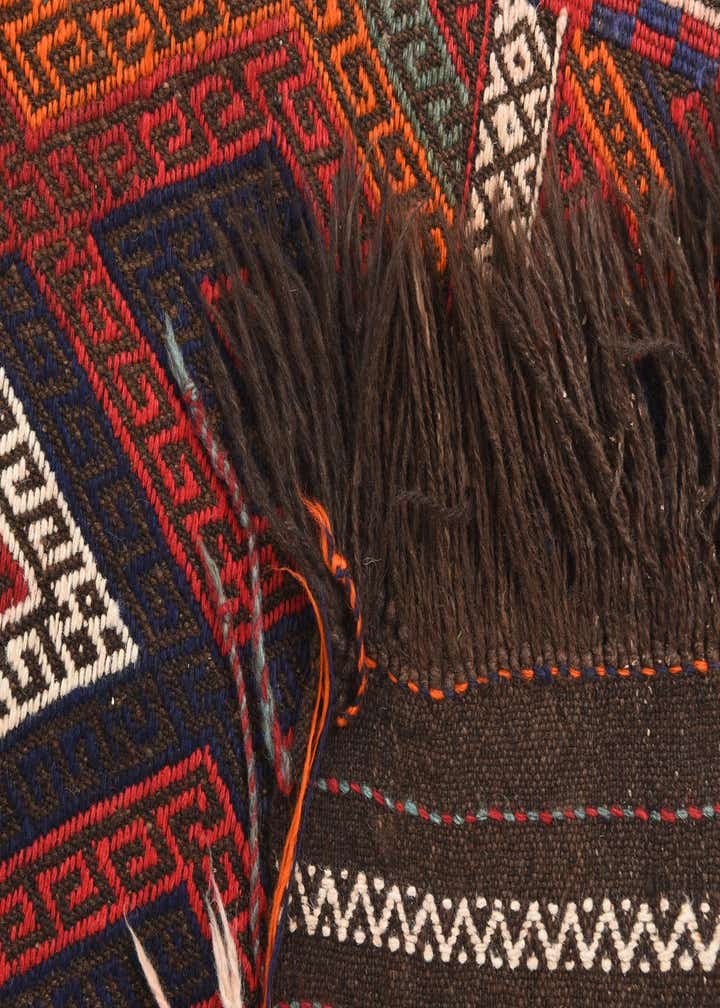 2' 1 x 10' 6 Hand Knotted Kilim Fars Persian Wool Runner Rug