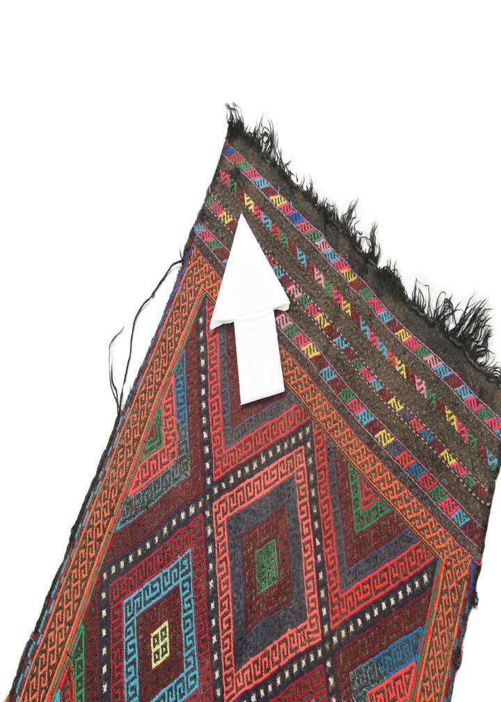 2' 1 x 8' 1 Hand Knotted Kilim Fars Persian Wool Runner Rug
