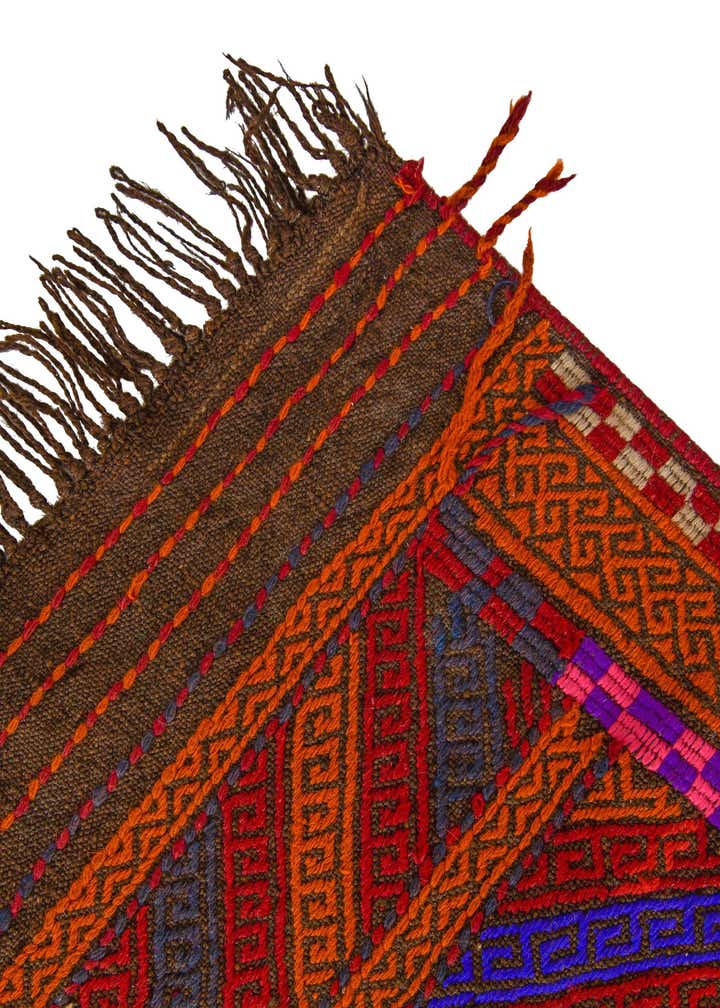 2' 2 x 7' 5 Hand Knotted Kilim Fars Persian Wool Runner Rug