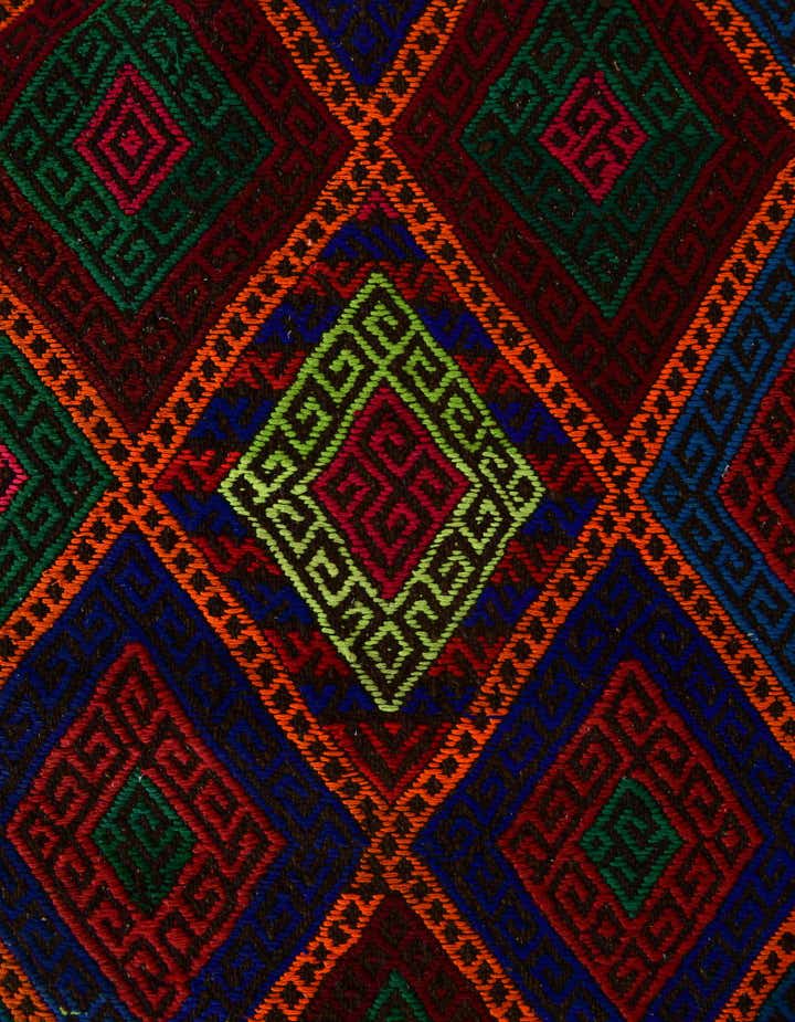 2' 1 x 8' 4 Hand Knotted Kilim Fars Persian Wool Runner Rug