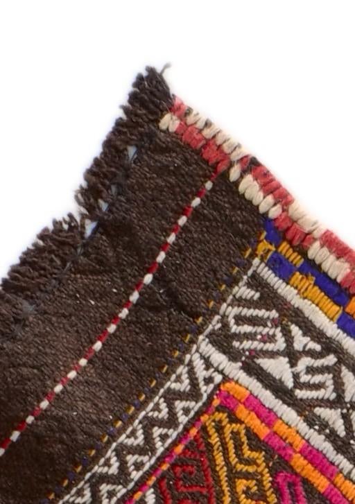 2' 3 x 8' 5 Hand Knotted Kilim Fars Persian Wool Runner Rug