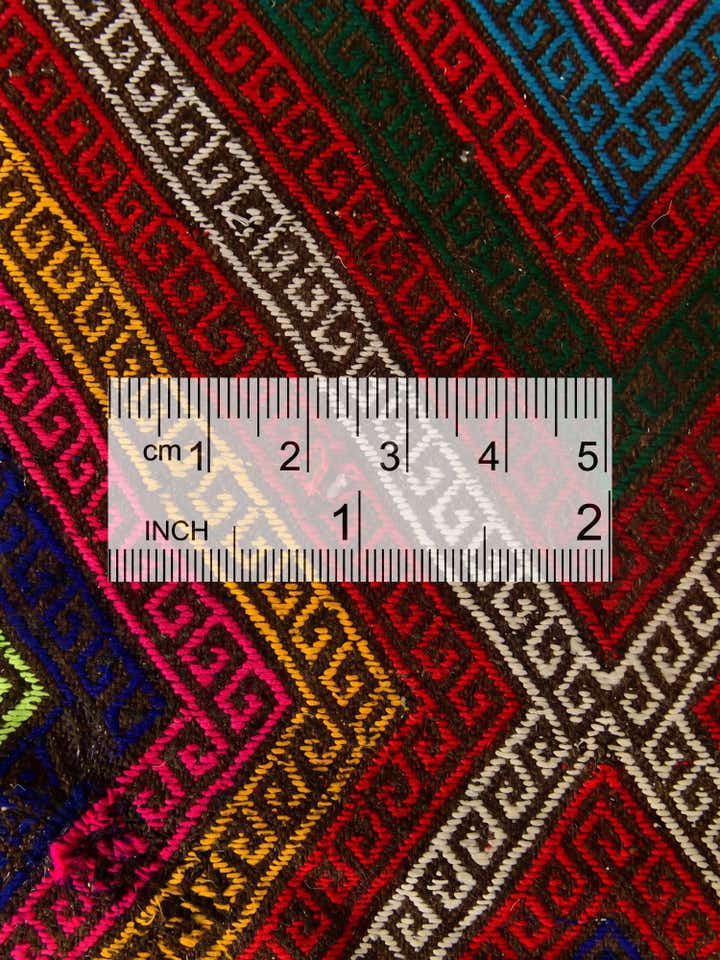 2' 3 x 8' 5 Hand Knotted Kilim Fars Persian Wool Runner Rug