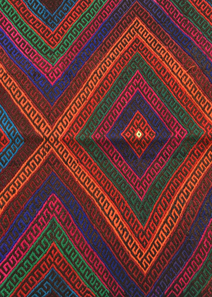 2' 5 x 9' 1 Hand Knotted Kilim Fars Persian Wool Runner Rug